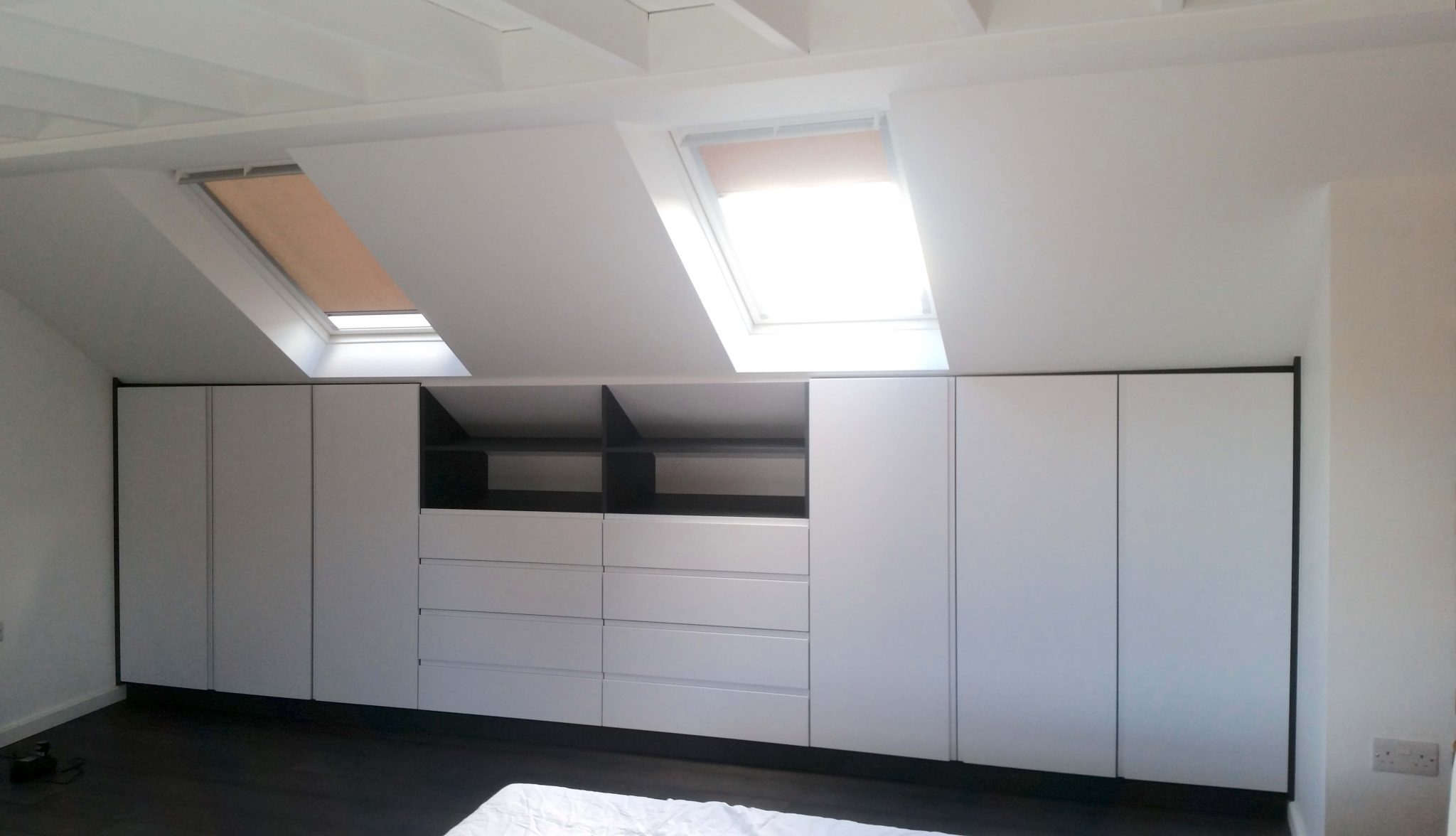 Loft Wardrobes | Fitted furniture | Loft Bedrooms | walk in wardrobes