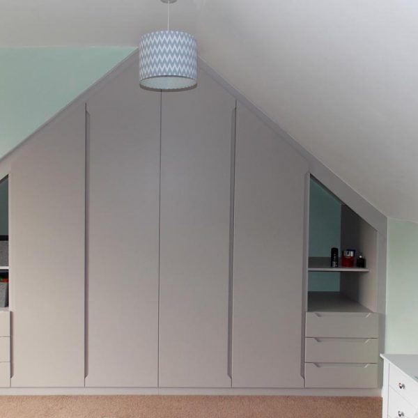 Fitted Loft Wardrobes Beautiful Bedrooms
