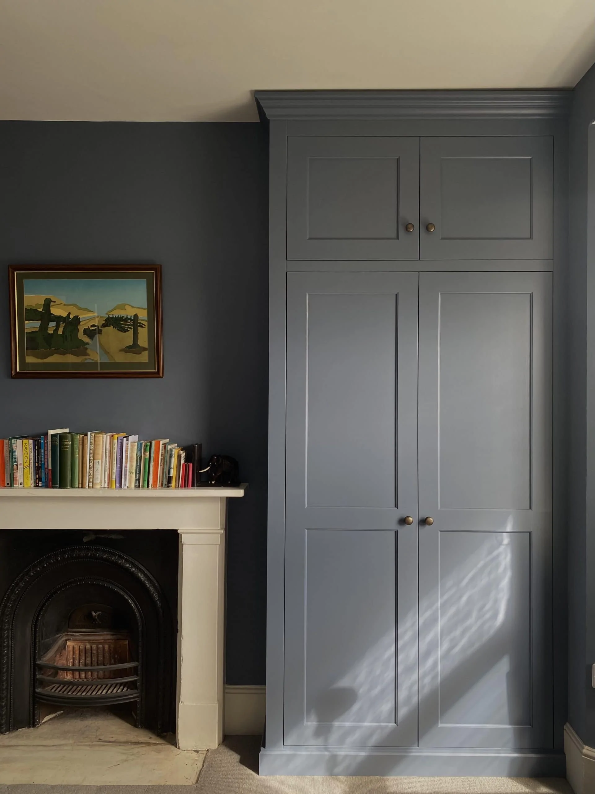fitted wardrobe for alcoves by beautiful bedrooms london uk