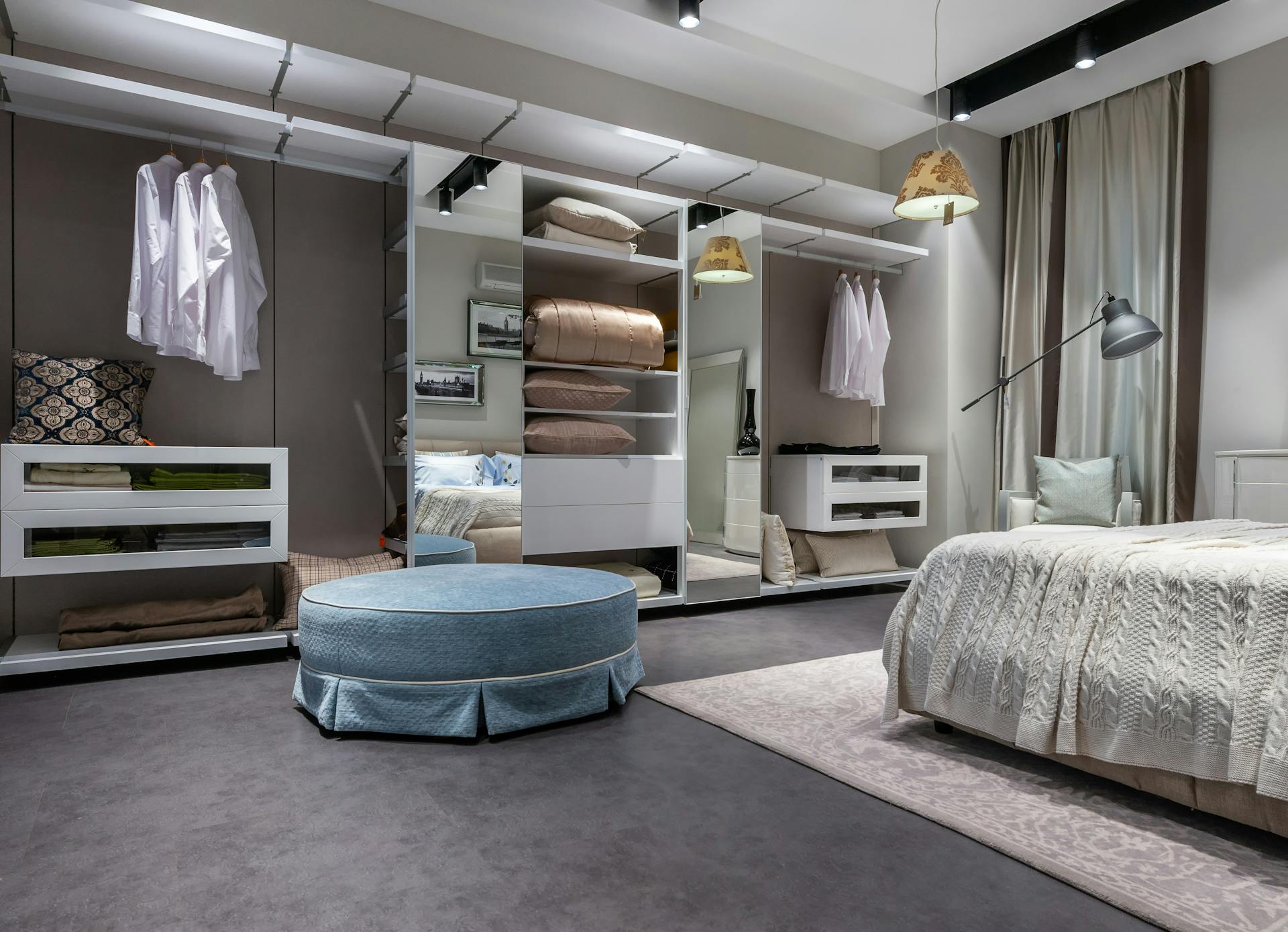 Wardrobe interior storage solutions by Beautiful Bedrooms London